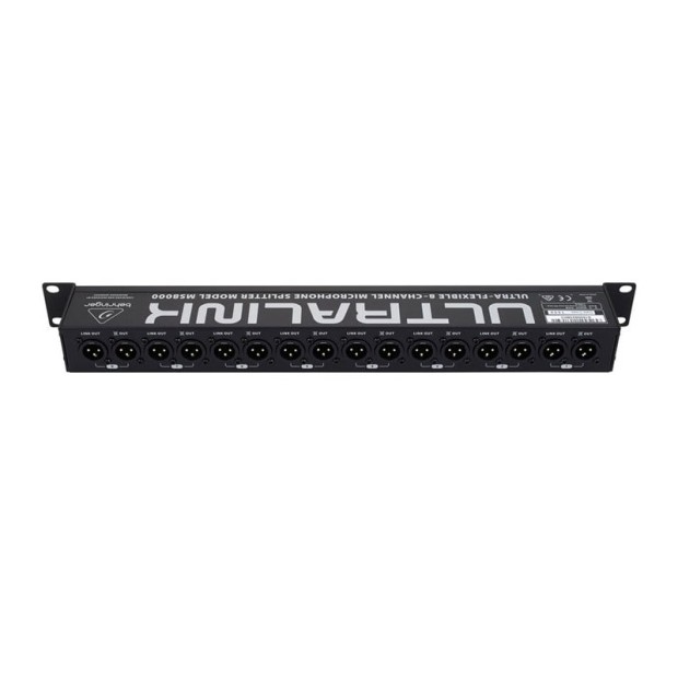 پری آمپ و پردازنده صدا بهرینگر Behringer Ultralink MS8000 Microphone Splitter