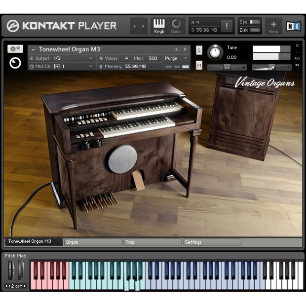 وی اس تی پلاگین نیتیو اینسترومنتز Native Instruments Vintage Organs