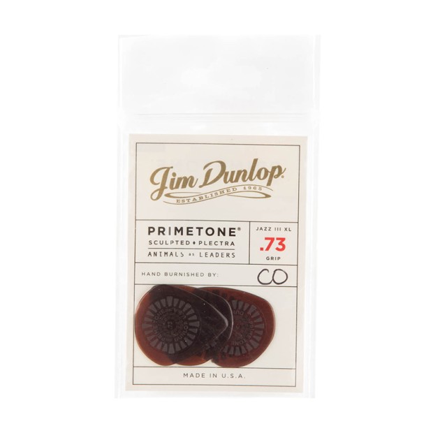 پیک گیتار دانلوپ Dunlop AALP01 0.73mm Animals As Leaders Primetone Brown Guitar Pick Single Pack
