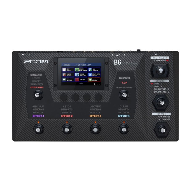 افکت گیتار بیس زوم ZOOM B6