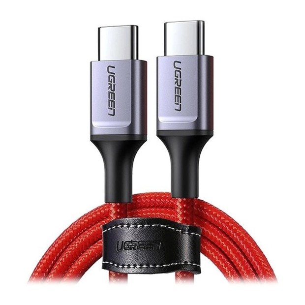 کابل رابط یوگرین UGREEN Type C to Type C USB 1m Red US294 60186