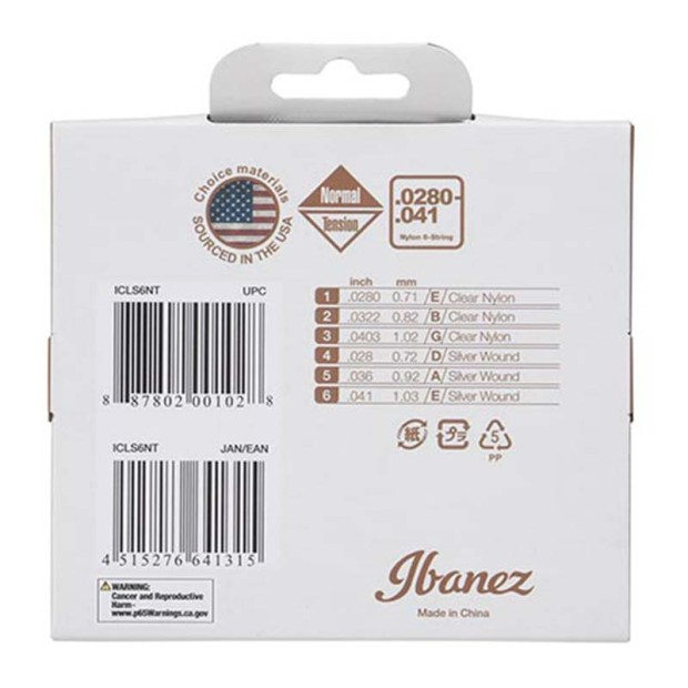 سیم گیتار کلاسیک آیبانز Ibanez ICLS6NT