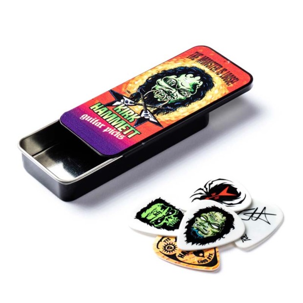 پیک گیتار دانلوپ Dunlop Kirk Hammett Monster Pick Tin