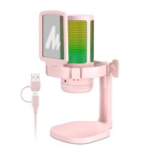 قیمت خرید فروش میکروفون یو اس بی ماونو Maono DGM20 Pink