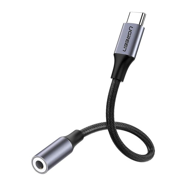 کابل رابط یوگرین UGREEN Type C to TRS 3.5mm Female Black AV161 80154