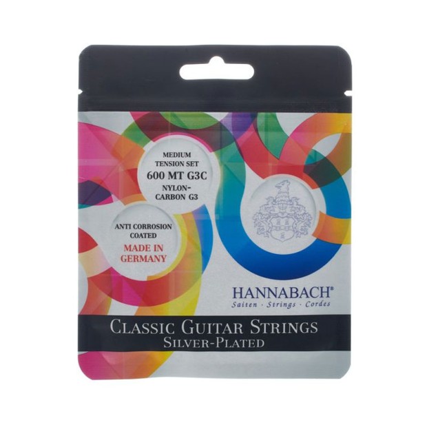 سیم گیتار کلاسیک هاناباخ Hannabach 600 MT G3C