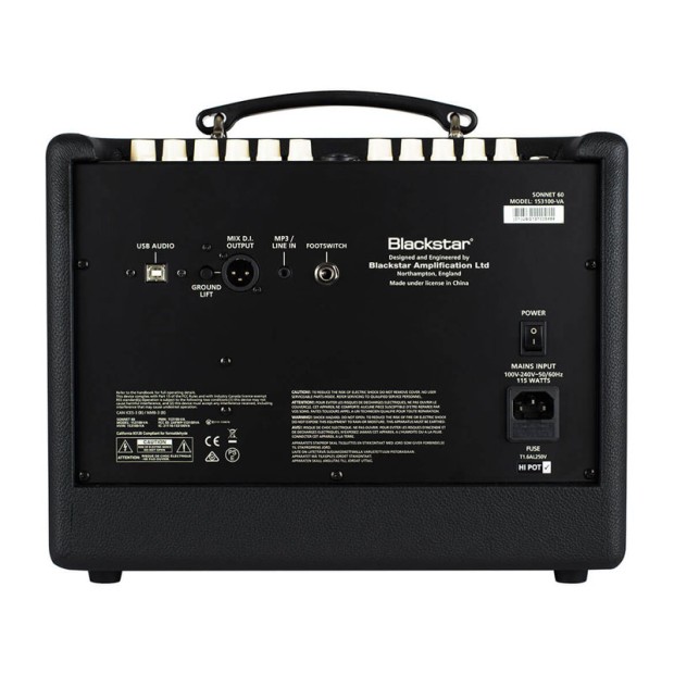 آمپلی فایر گیتار آکوستیک بلک استار Blackstar Sonnet 60 BK