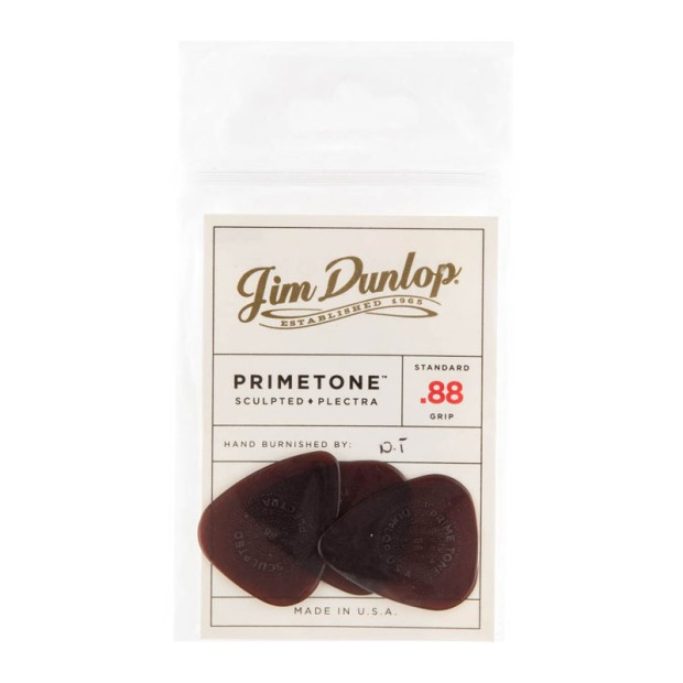پیک گیتار دانلوپ Dunlop Primetone Standard Sculpted Plectra 0.88mm 3-Pack