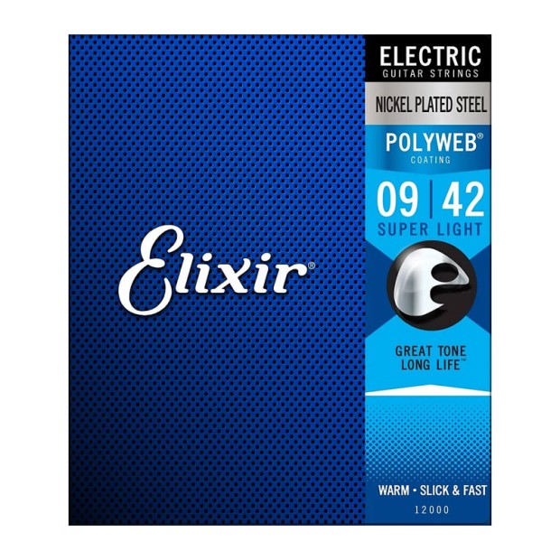 سیم گیتار الکتریک الکسیر Elixir 09-42 Polyweb