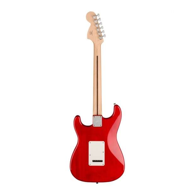 گیتار الکتریک فندر Squier FSR Affinity Strat QMT LRL Crimson Red Transparent