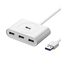 قیمت خرید فروش هاب یوگرین UGREEN USB 3.0 A 4 Ports HUB White 50cm CR113 20282