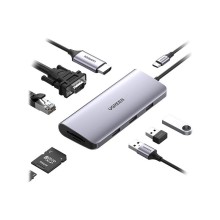 قیمت خرید فروش هاب یوگرین UGREEN USB-C 9-In-1 Multifunctional Adapter CM179 40873