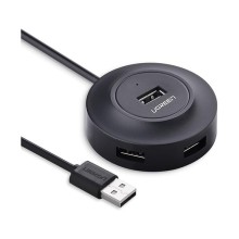 قیمت خرید فروش هاب یوگرین UGREEN 4-Port USB 2.0 Hub Black CR106 20277