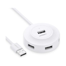 قیمت خرید فروش هاب یوگرین UGREEN 4-Port USB 2.0 Hub White CR106 20270
