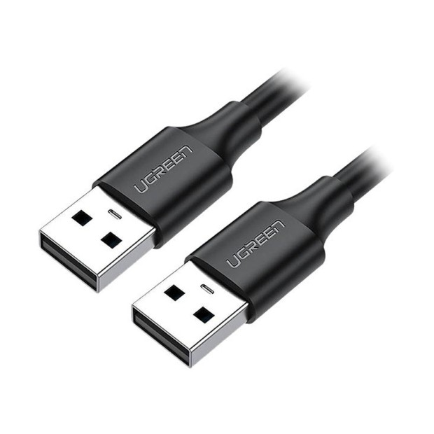 کابل رابط یوگرین UGREEN USB 2.0 A Male to Male Cable 2m Black US102 10311
