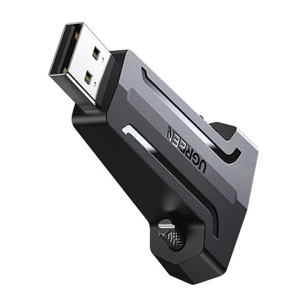 کابل رابط یوگرین UGREEN USB-A 2.0 to DB9 RS-232 Female Adapter Black CM326 80111