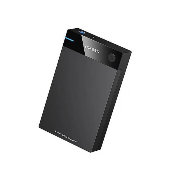 لوازم جانبی کامپیوتر یوگرین UGREEN USB 3.0 B To 3.5''/2.5" SATA Hard Driver Enclosure US222 50422