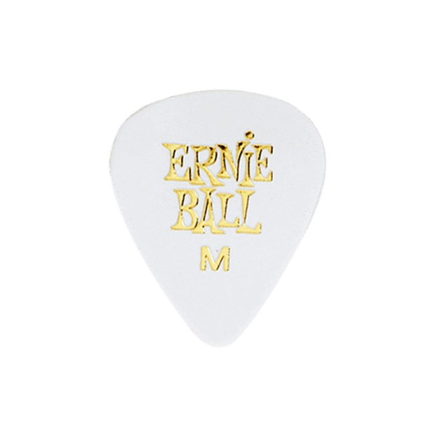 پیک گیتار ارنی بال Ernie Ball 9111 Cellulose Medium White 0.72mm