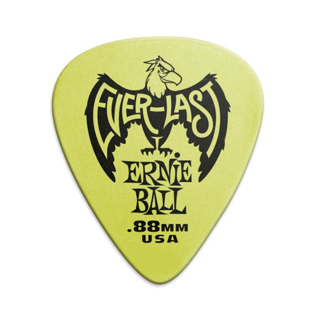 پیک گیتار ارنی بال Ernie Ball 9191 Everlast 0.88mm Green