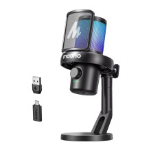 قیمت خرید فروش میکروفون یو اس بی ماونو Maono DM40 Pro Black