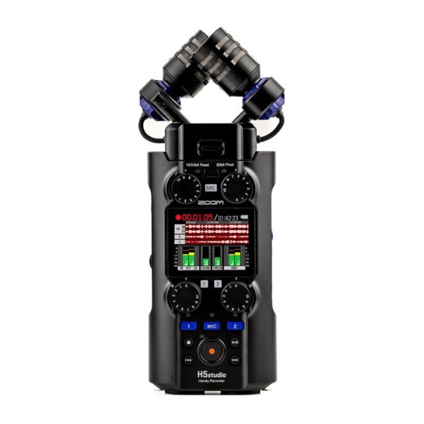 رکوردر صدا زوم ZOOM H5studio