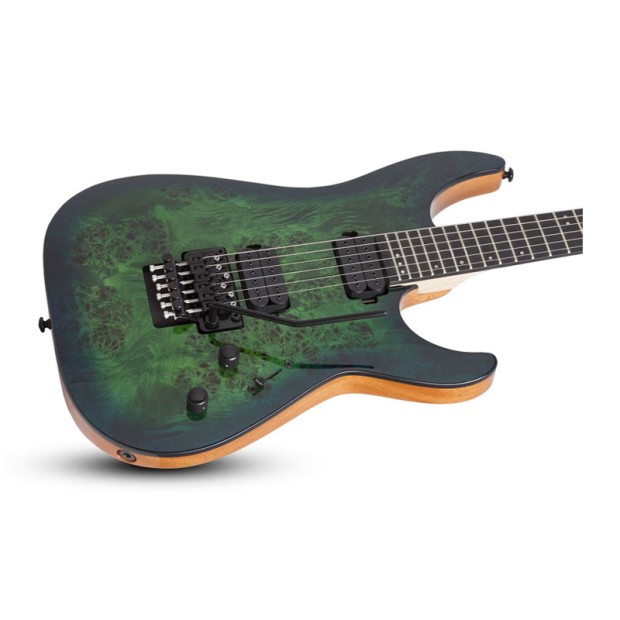 گیتار الکتریک شکتر Schecter C 6 FR Pro Aqua Burst