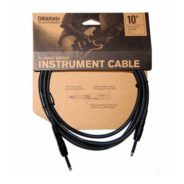 کابل گیتار داداریو D'Addario Classic Series 10ft Cable