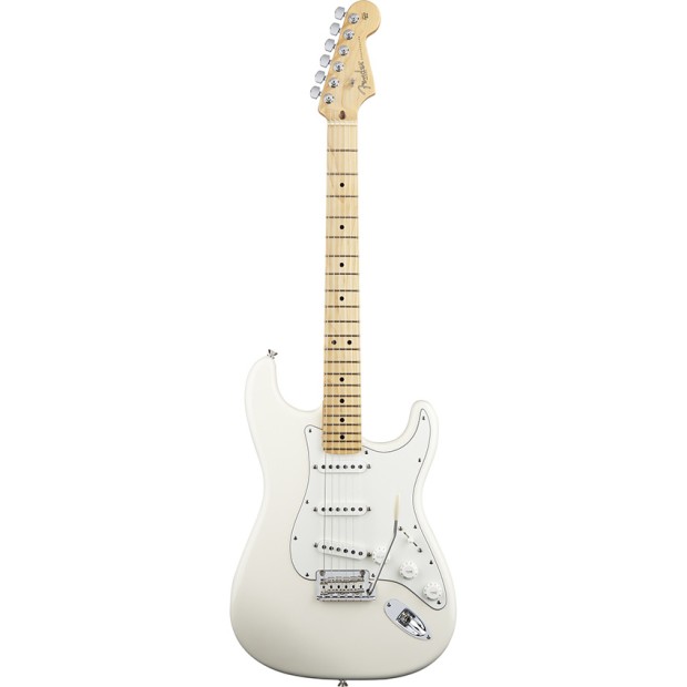 گیتار الکتریک فندر Fender American Standard Stratocaster Olympic White