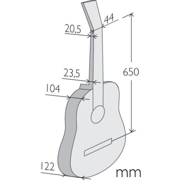 گیتار آکوستیک الحمرا Alhambra W-1