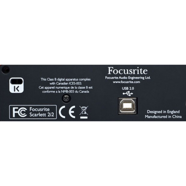 کارت صدا فوکوسرایت Focusrite Scarlett 2i2