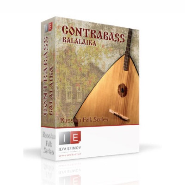 وی اس تی پلاگین Ilya Efimov Production Ilya Efimov Production Russian Folk Series Contrabass balalaika