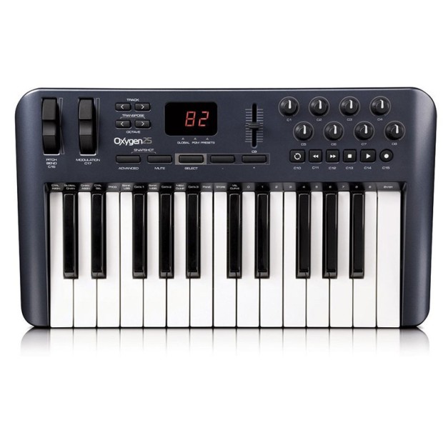میدی کنترلر ام آدیو M-Audio Oxygen 25 MKII