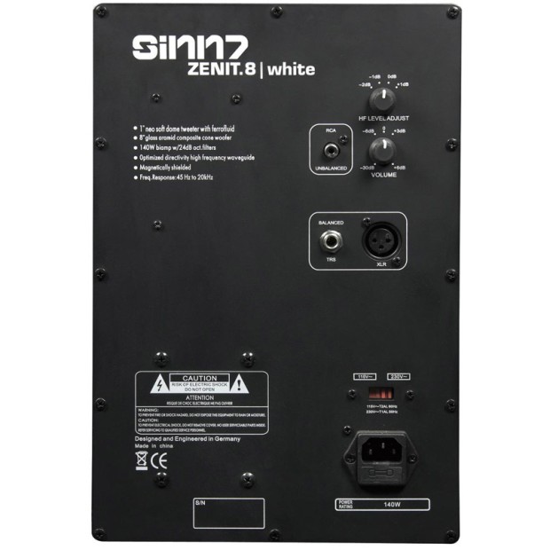 اسپیکر مانیتورینگ سین 7 Sinn7 Zenith 8 White