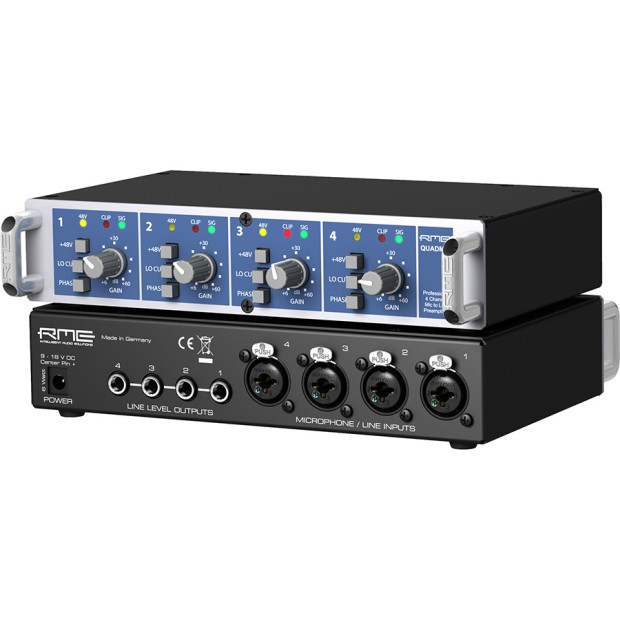 پری آمپ آر ام ای RME QuadMic II