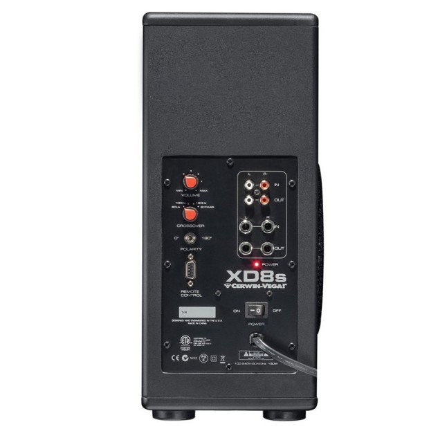 ساب ووفر مانیتورینگ سروین وگا Cerwin-Vega XD8S