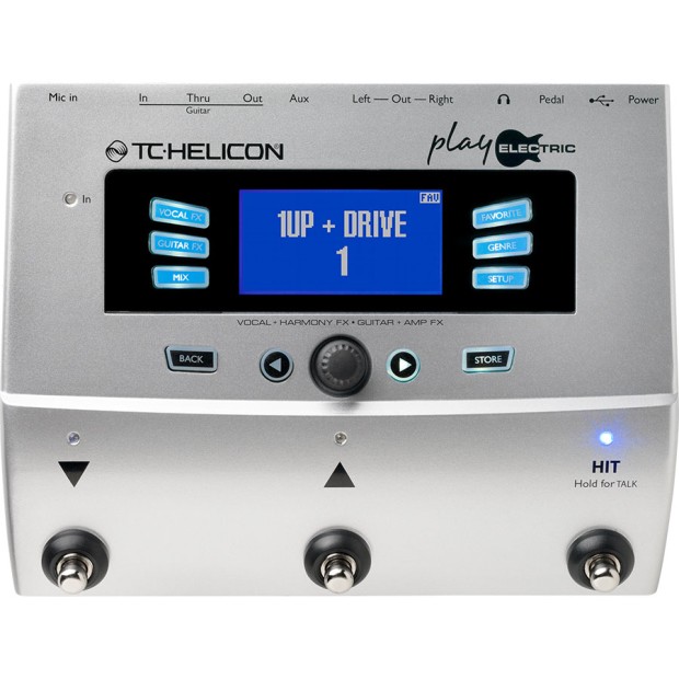افکت گیتار الکتریک و وکال تی سی هلیکون TC Helicon VoiceLive Play Electric
