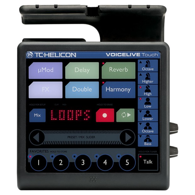 افکت گیتار الکتریک و وکال تی سی هلیکون TC Helicon VoiceLive Touch