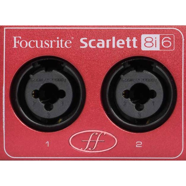 کارت صدا فوکوسرایت Focusrite Scarlett 8i6 USB 2.0