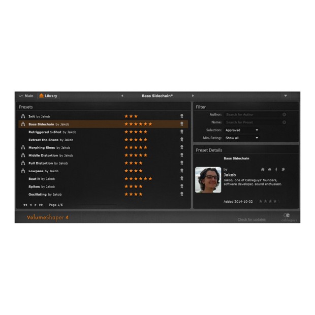 plugin Cableguys Cableguys VolumeShaper 4