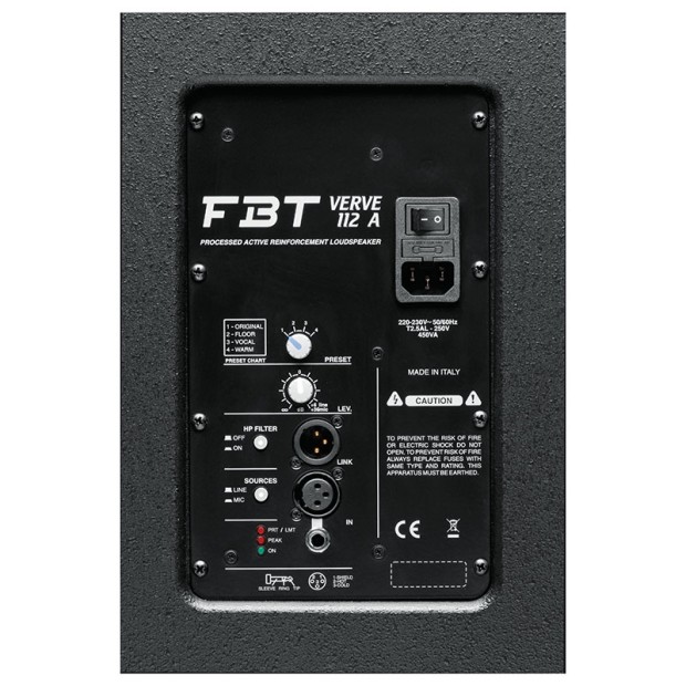 اسپیکر | باند اکتیو اف بی تی FBT VERVE 112