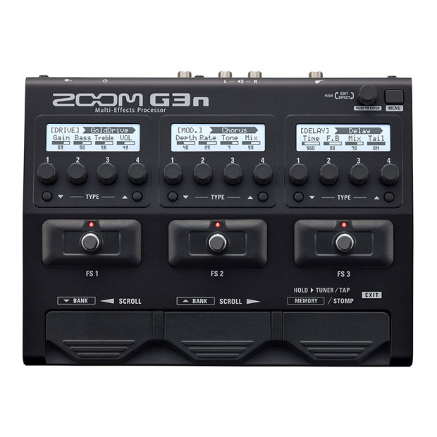افکت گیتار الکتریک زوم ZOOM G3n