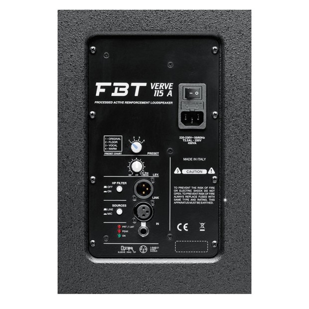 اسپیکر | باند اکتیو اف بی تی FBT VERVE 115