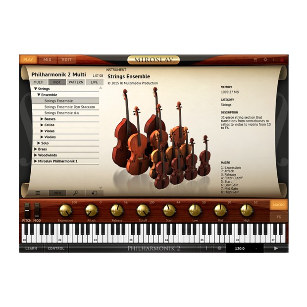 وی اس تی آی کی مولتی مدیا IK Multimedia Miroslav Philharmonik