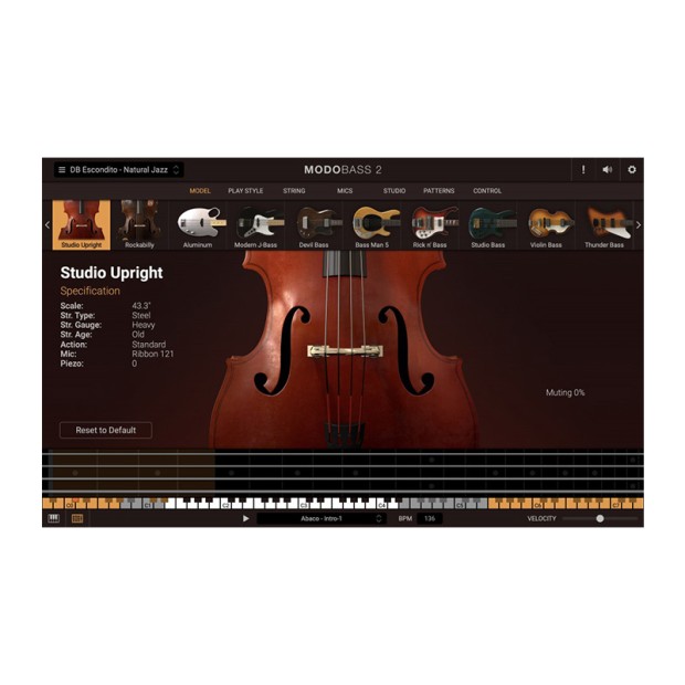 وی اس تی آی کی مولتی مدیا IK Multimedia MODO Bass
