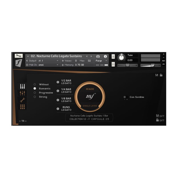 وی اس تی پلاگین ارکسترال تولز Orchestral Tools Soloists I Nocturne Violin
