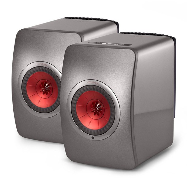 اسپیکر | باند اکتیو کف Kef LS50 Wireless Titanium Grey