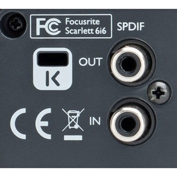 کارت صدا فوکوسرایت Focusrite Scarlett 6i6