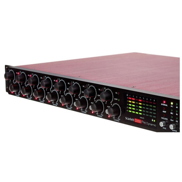 پری آمپ فوکوسرایت Focusrite Scarlett OctoPre Dynamic