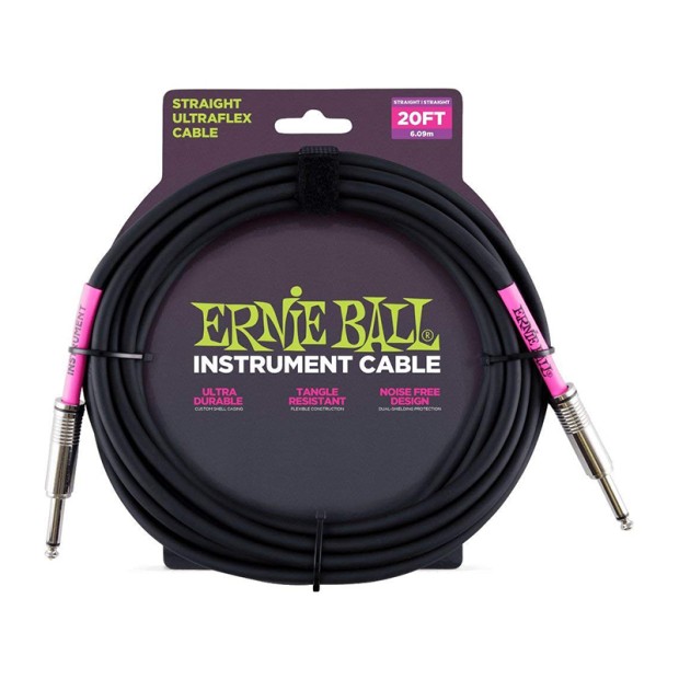 کابل رابط ارنی بال Ernie Ball 20 ft Instrument Cable