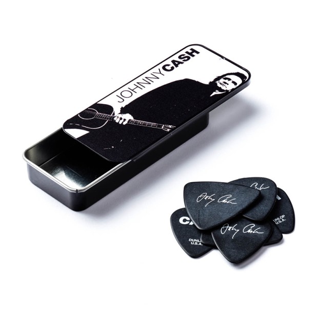 پیک گیتار دانلوپ Dunlop Johnny Cash Pick TIN Legend JCPT02H